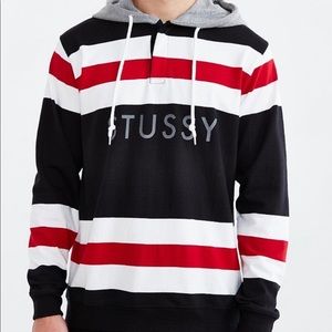 100% Cotton Stussy Rugby Sweatshirt